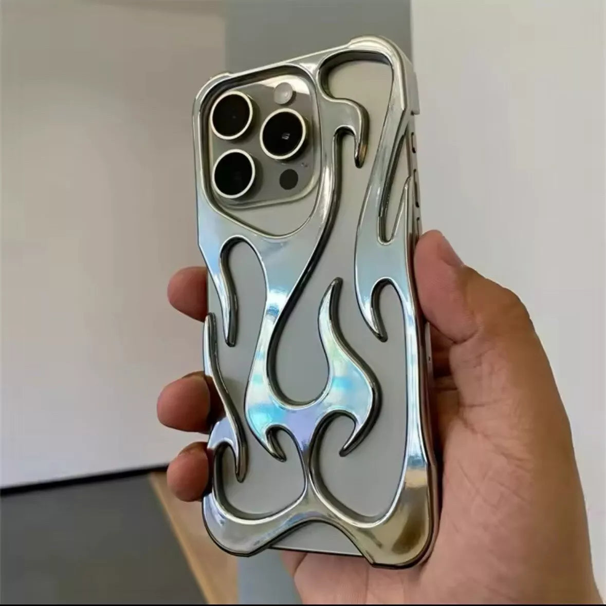 iPhone Flame Silicone Case