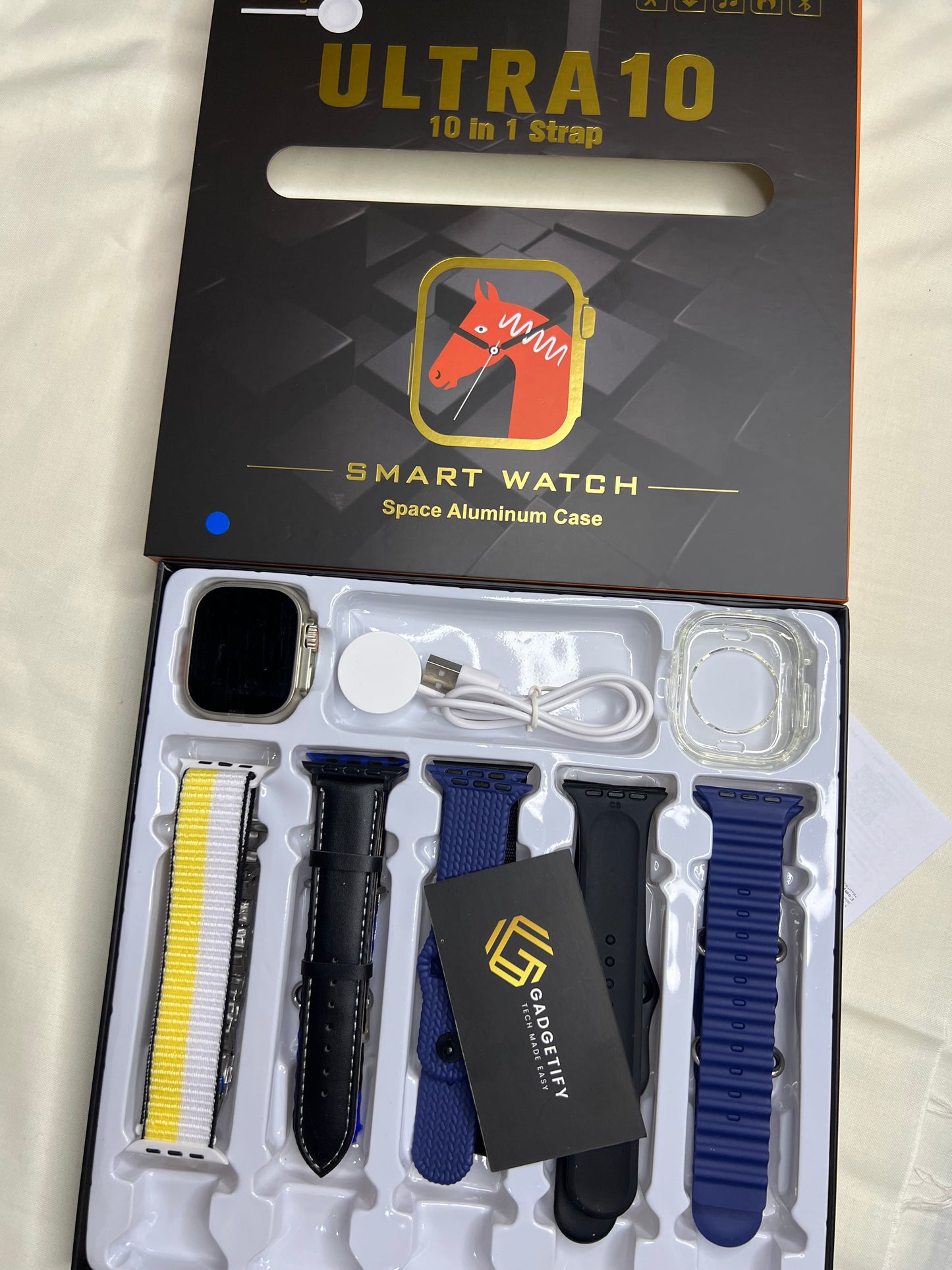 ULTRA 10 IN 1 STRAP SMARTWATCH