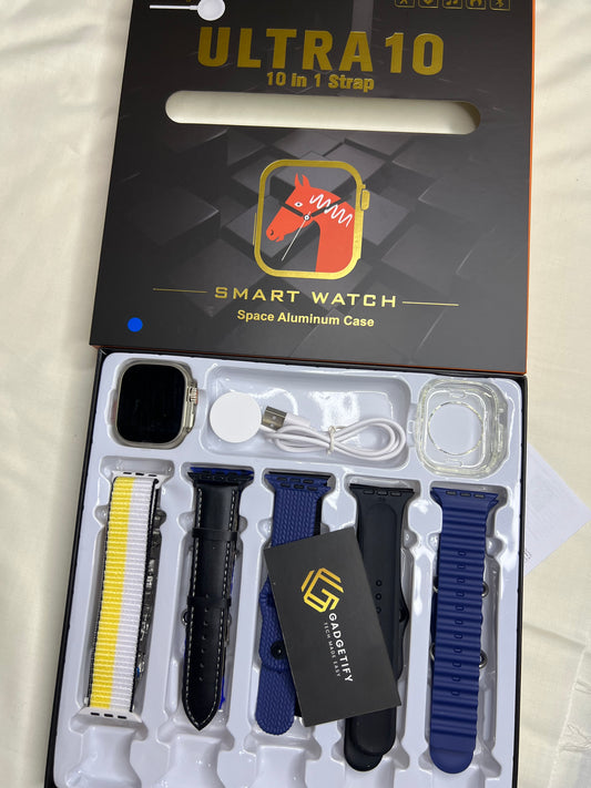 ULTRA 10 IN 1 STRAP SMARTWATCH