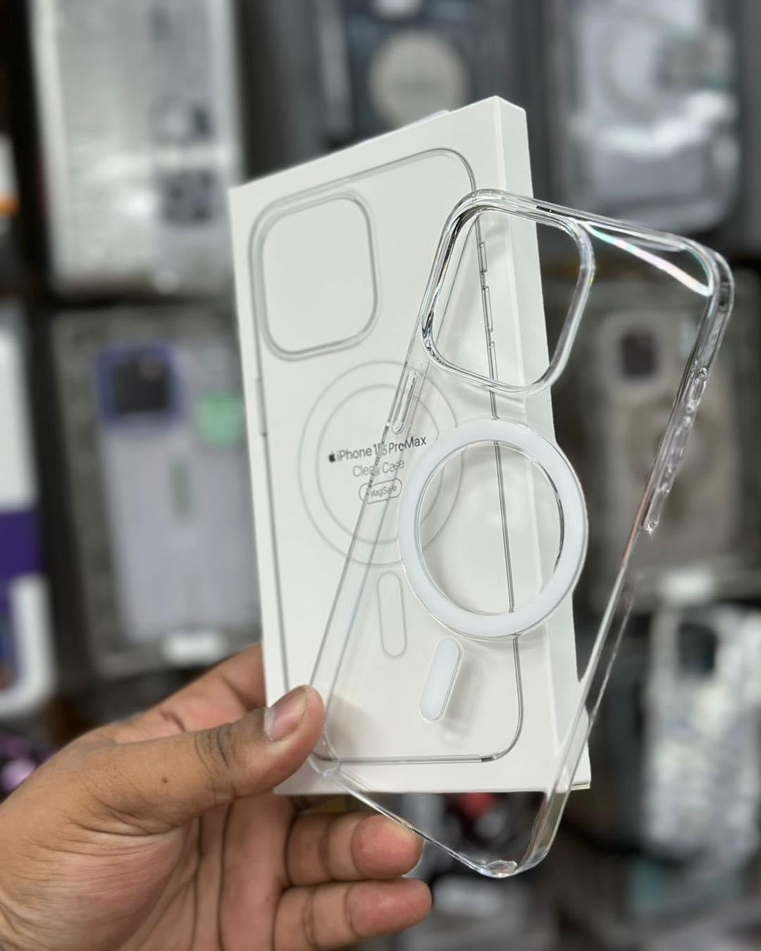 Magsafe Clear Case with Animation (IC) High Quality