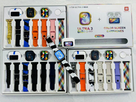 i-730 Ultra 3 Max Smartwatch 10 in 1 (Ultra 3 with A9 Pro)