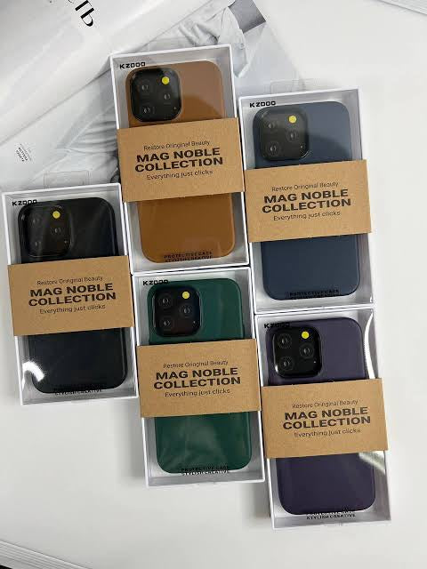 K-DOO Noble Leather Collection Original (MagSafe) iPhone 16 Pro Max/16 Pro