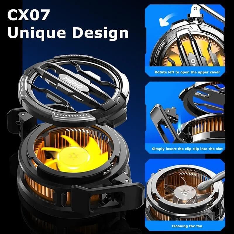 Memo CX07 Mobile Cooling Fan Magnetic