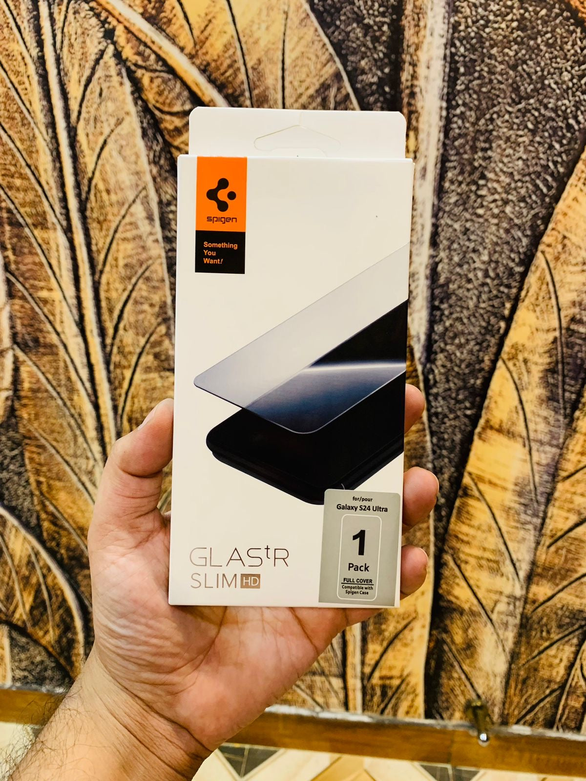 Spigen GLAStR Slim HD Screen Protector for S24 Ultra